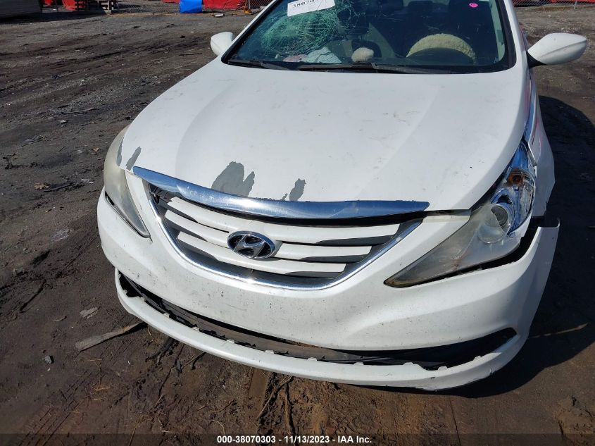 2014 HYUNDAI SONATA GLS - 5NPEB4AC3EH860677