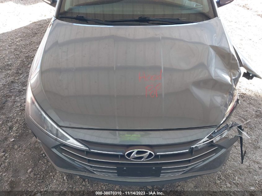 2019 HYUNDAI ELANTRA SEL/VALUE/LIMITED - 5NPD84LF8KH442922