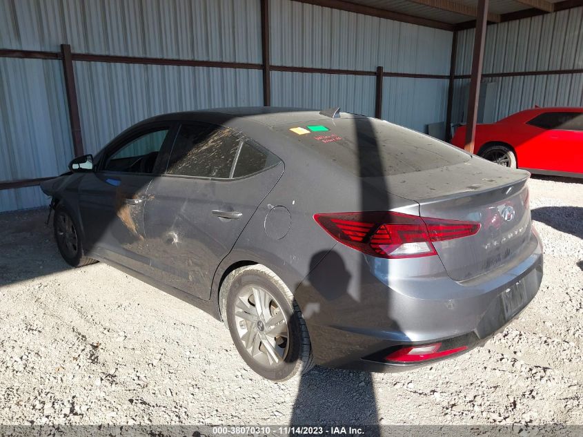 2019 HYUNDAI ELANTRA SEL/VALUE/LIMITED - 5NPD84LF8KH442922