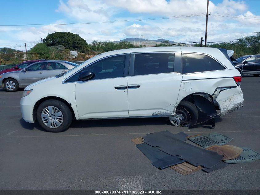 2014 HONDA ODYSSEY LX - 5FNRL5H28EB107310