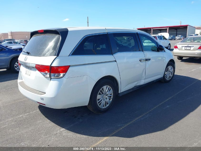 2014 HONDA ODYSSEY LX - 5FNRL5H28EB107310