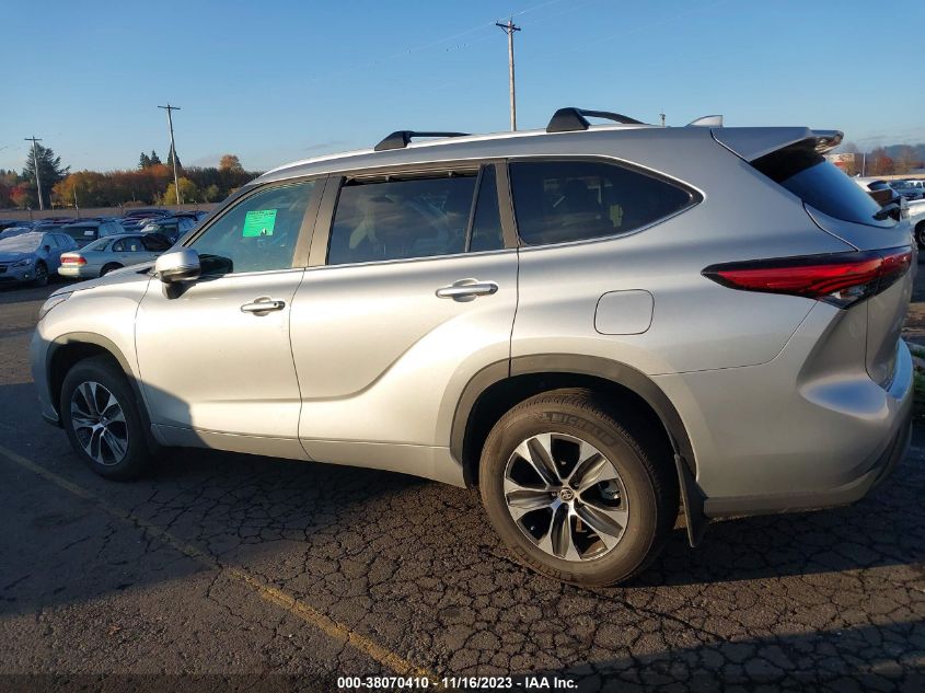 2023 TOYOTA HIGHLANDER XLE - 5TDKDRBH8PS024865