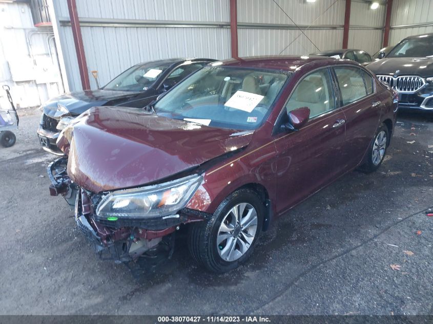 2013 HONDA ACCORD LX - 1HGCR2F3XDA018782