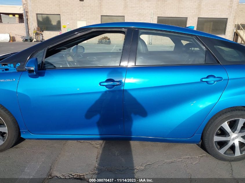 2017 TOYOTA MIRAI JTDBVRBD1HA001694