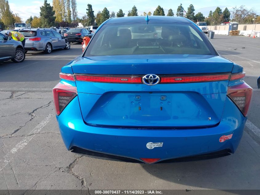 2017 TOYOTA MIRAI JTDBVRBD1HA001694