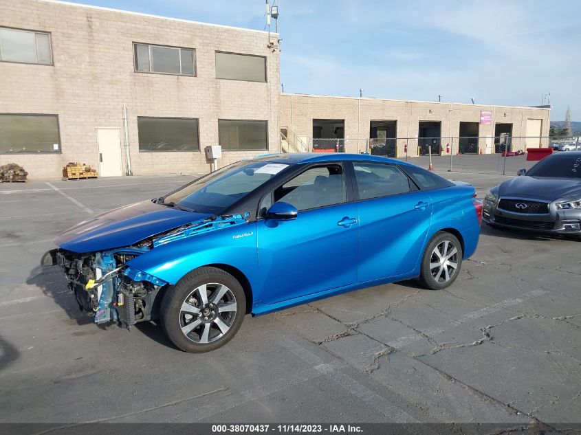2017 TOYOTA MIRAI JTDBVRBD1HA001694