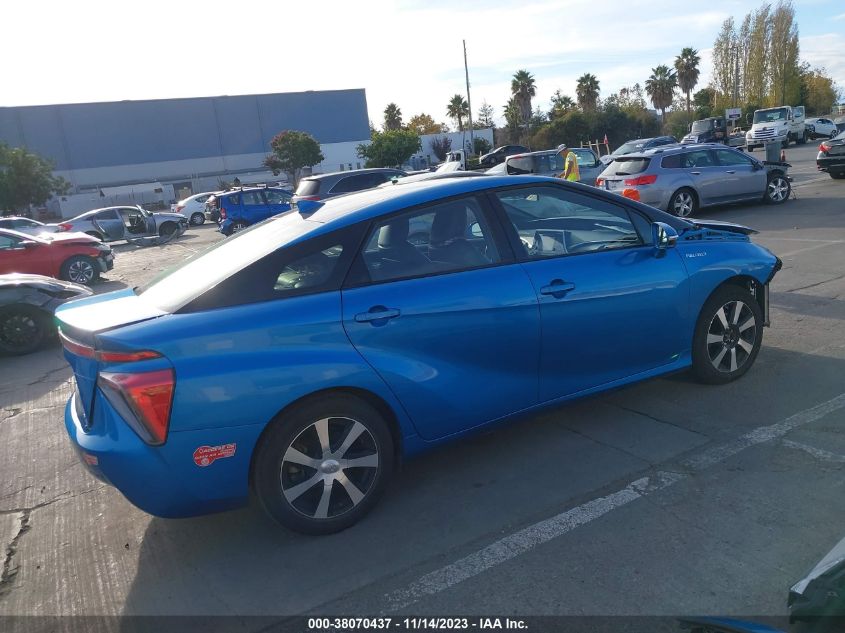 2017 TOYOTA MIRAI JTDBVRBD1HA001694