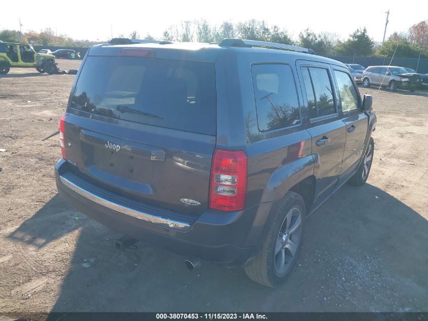 2016 JEEP PATRIOT LATITUDE - 1C4NJRFB7GD545941