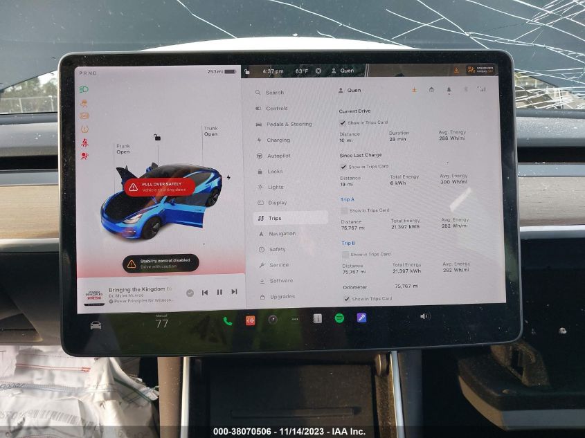 2018 TESLA MODEL 3 LONG RANGE/MID RANGE - 5YJ3E1EA0JF070137