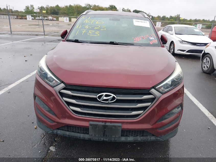 2016 HYUNDAI TUCSON LIMITED/SPORT AND ECO/SE - KM8J33A48GU141783