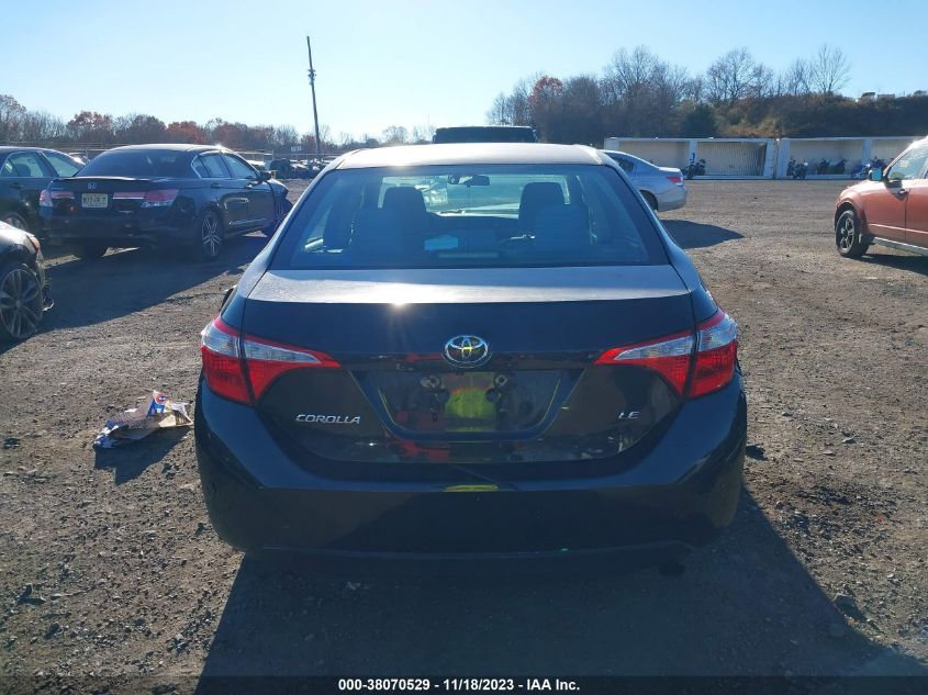 2015 TOYOTA COROLLA LE - 2T1BURHE7FC275266