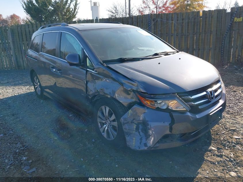 2014 HONDA ODYSSEY EX-L - 5FNRL5H68EB123221