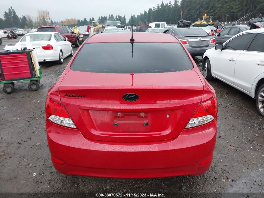 2013 HYUNDAI ACCENT GLS - KMHCU4AE0DU567631