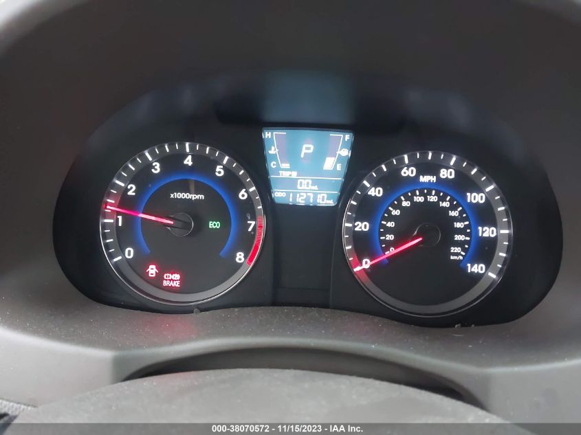 2013 HYUNDAI ACCENT GLS - KMHCU4AE0DU567631