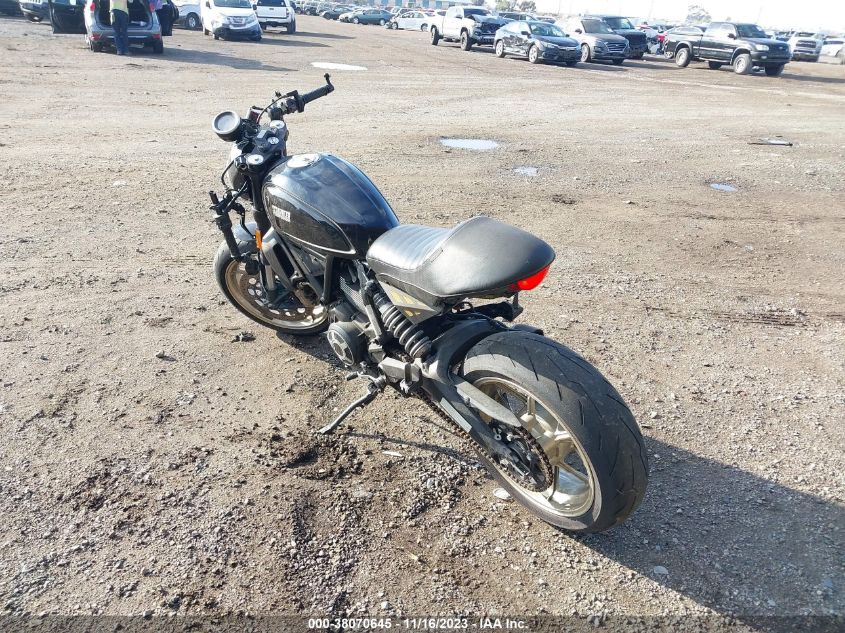 2017 DUCATI SCRAMBLER 800 ZDM15ANM6HB021110