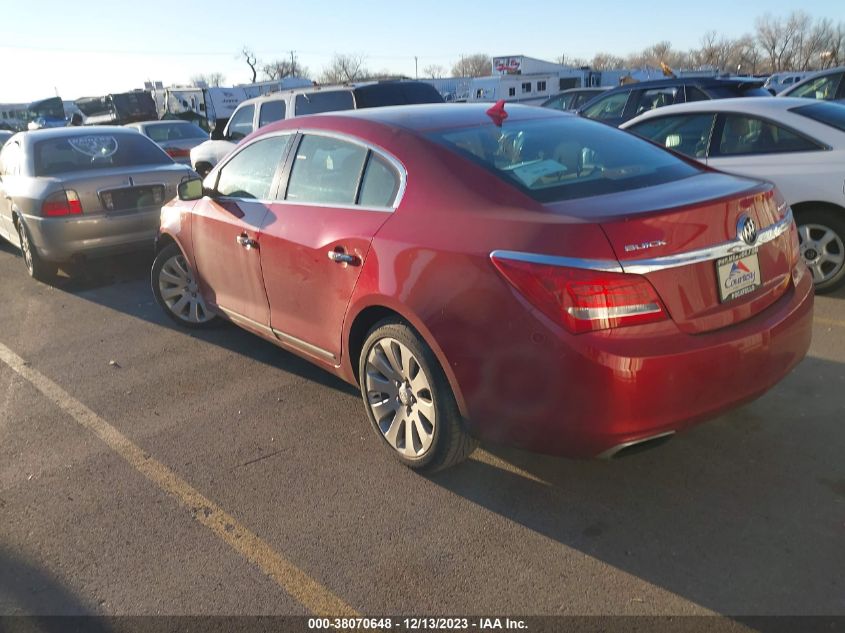 2014 BUICK LACROSSE LEATHER GROUP - 1G4GC5G31EF158642