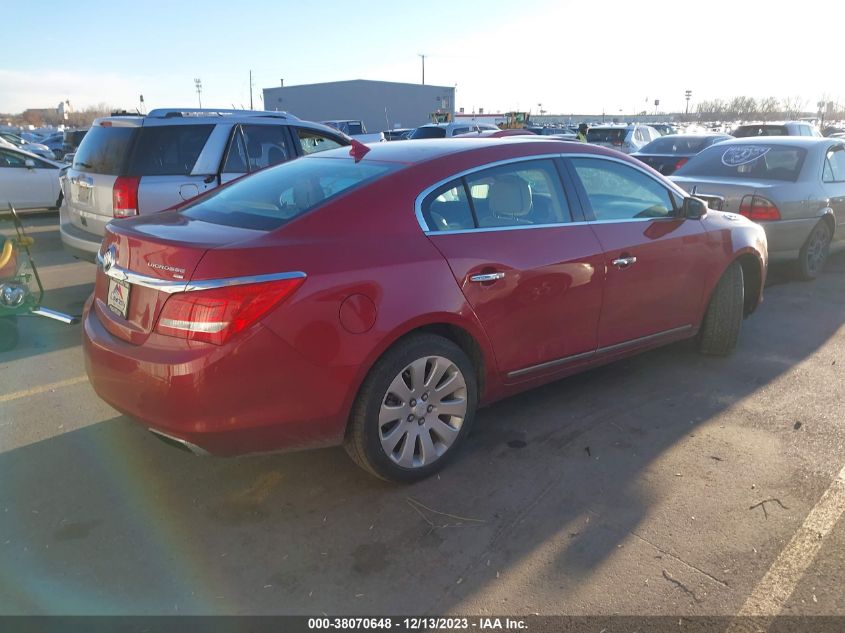 2014 BUICK LACROSSE LEATHER GROUP - 1G4GC5G31EF158642