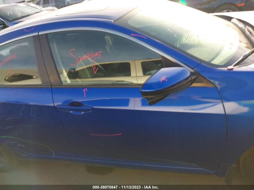2016 HONDA CIVIC EX-T - 2HGFC1F37GH657796
