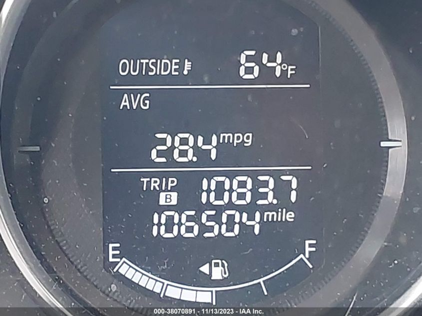 2016 MAZDA MAZDA6 I TOURING - JM1GJ1V56G1461309
