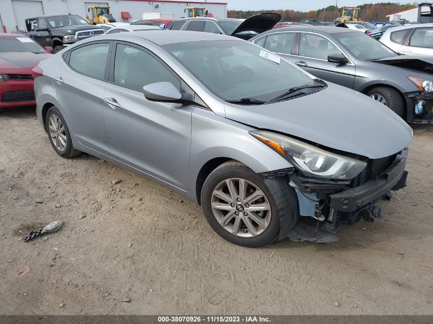 2016 HYUNDAI ELANTRA SE/SPORT/LIMITED - KMHDH4AE7GU485800