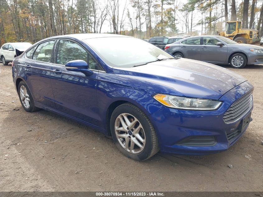 2016 FORD FUSION SE - 3FA6P0H77GR162750