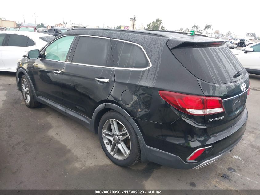 2017 HYUNDAI SANTA FE SE/LIMITED - KM8SR4HF8HU202017