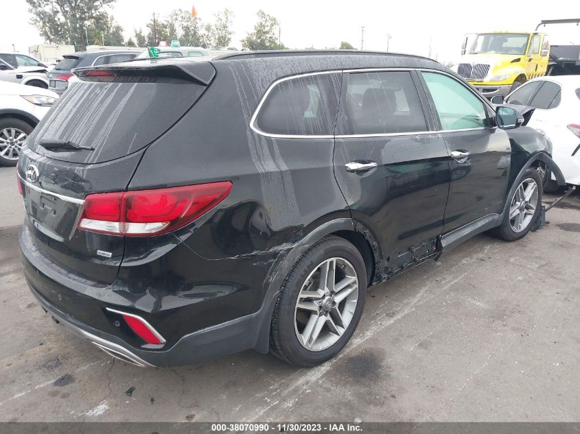 2017 HYUNDAI SANTA FE SE/LIMITED - KM8SR4HF8HU202017