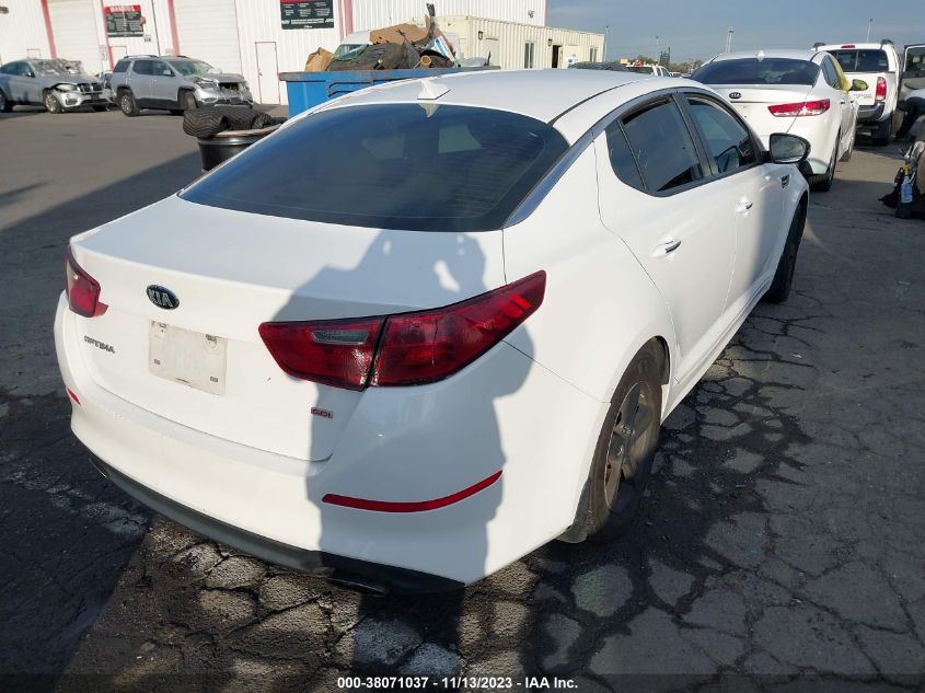 2014 KIA OPTIMA LX - 5XXGM4A71EG315904