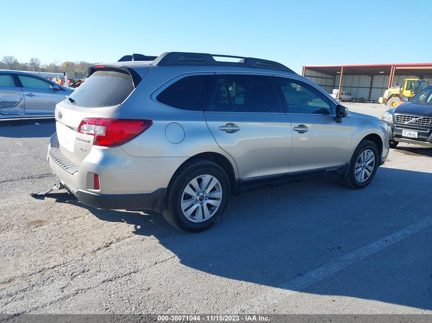 VIN 4S4BSAFC5H3305607 2017 SUBARU OUTBACK 2.5I PREMIUM