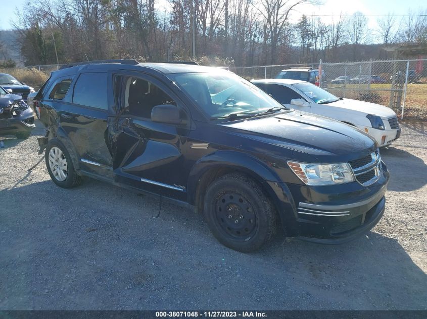 Lot #2541528358 2016 DODGE JOURNEY SE salvage car