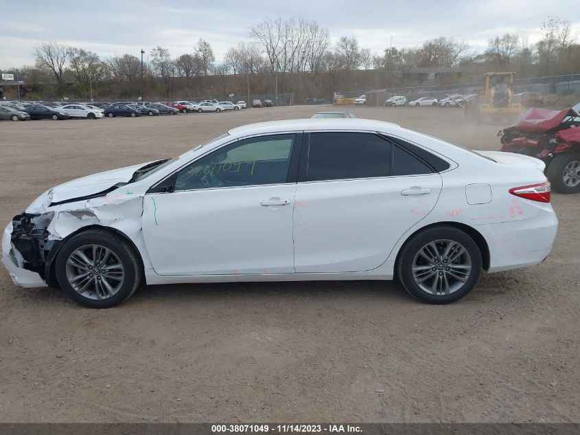2016 TOYOTA CAMRY SE - 4T1BF1FK5GU231383