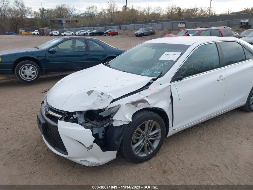 2016 TOYOTA CAMRY SE - 4T1BF1FK5GU231383