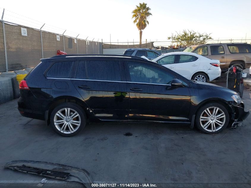 2015 VOLKSWAGEN GOLF SPORTWAGEN TDI SE - 3VWFA7AU9FM510450