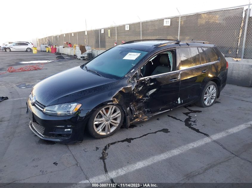 2015 VOLKSWAGEN GOLF SPORTWAGEN TDI SE - 3VWFA7AU9FM510450