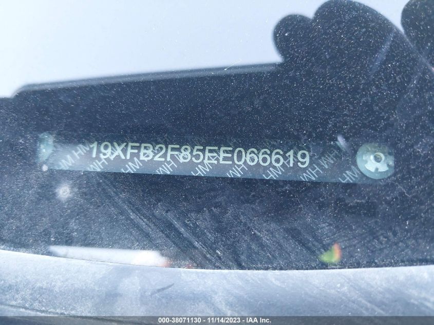 2014 HONDA CIVIC EX - 19XFB2F85EE066619