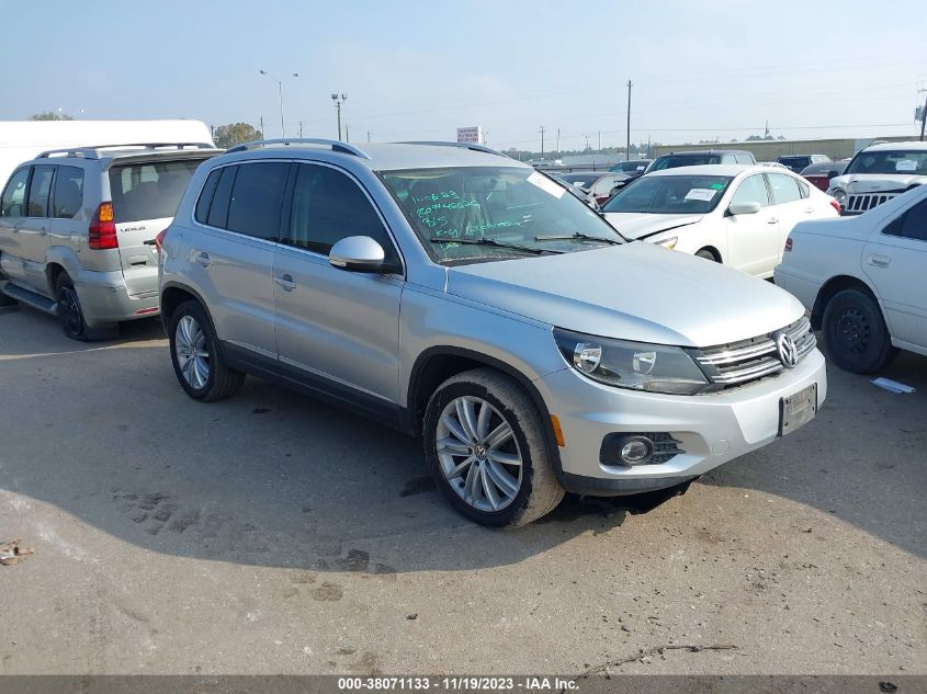 2013 VOLKSWAGEN TIGUAN S/SE/SEL - WVGAV7AX0DW549447