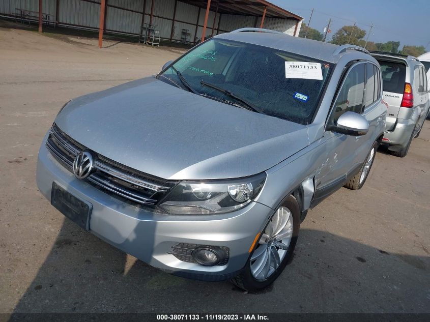 2013 VOLKSWAGEN TIGUAN S/SE/SEL - WVGAV7AX0DW549447