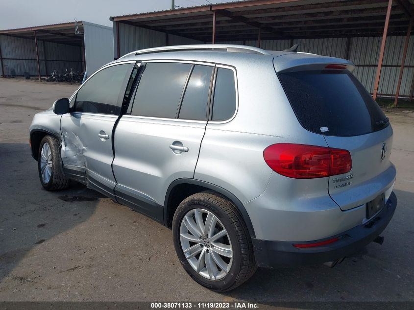 2013 VOLKSWAGEN TIGUAN S/SE/SEL - WVGAV7AX0DW549447