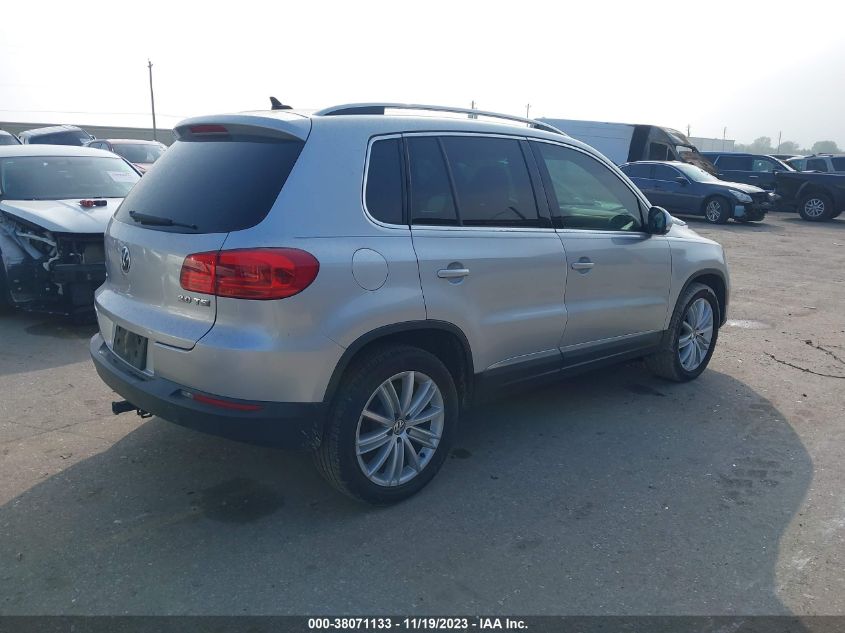 2013 VOLKSWAGEN TIGUAN S/SE/SEL - WVGAV7AX0DW549447