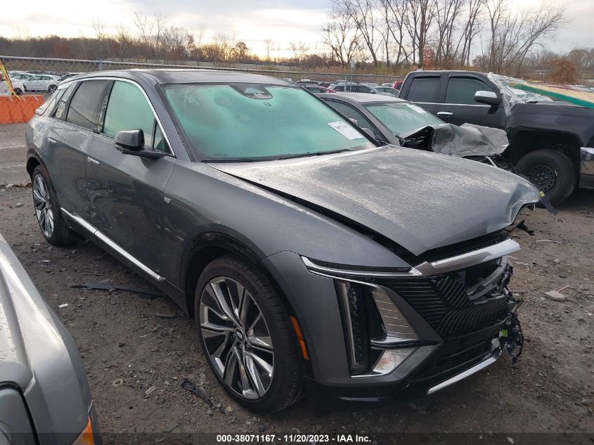 2023 CADILLAC LYRIQ RWD LUXURY - 1GYKPMRK3PZ000493