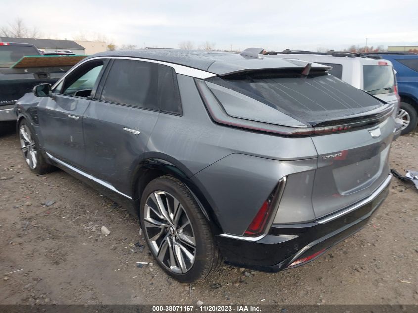 2023 CADILLAC LYRIQ RWD LUXURY - 1GYKPMRK3PZ000493