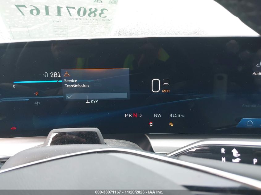 2023 CADILLAC LYRIQ RWD LUXURY - 1GYKPMRK3PZ000493