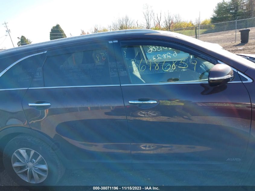 2016 KIA SORENTO LX - 5XYPGDA38GG072756