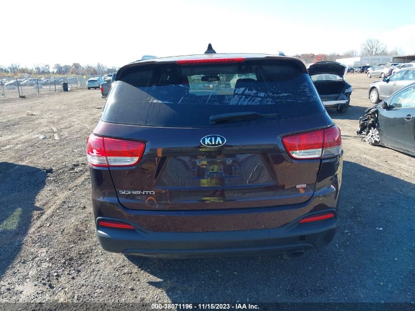 2016 KIA SORENTO LX - 5XYPGDA38GG072756