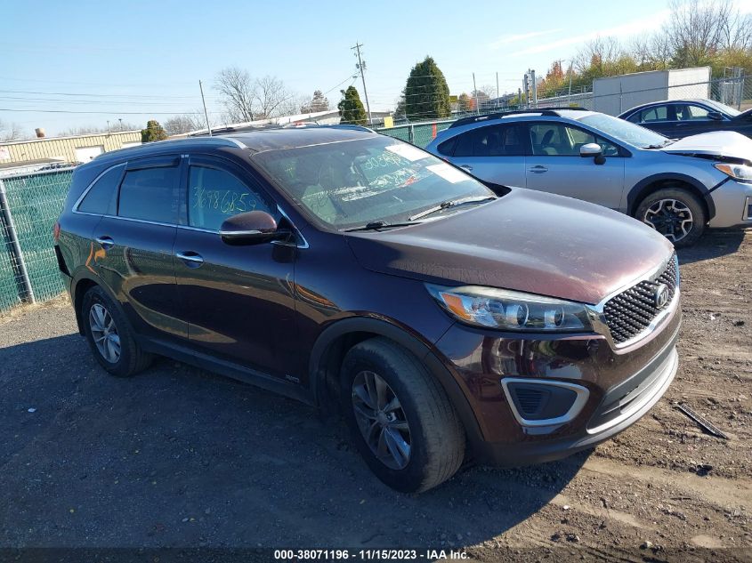 2016 KIA SORENTO LX - 5XYPGDA38GG072756