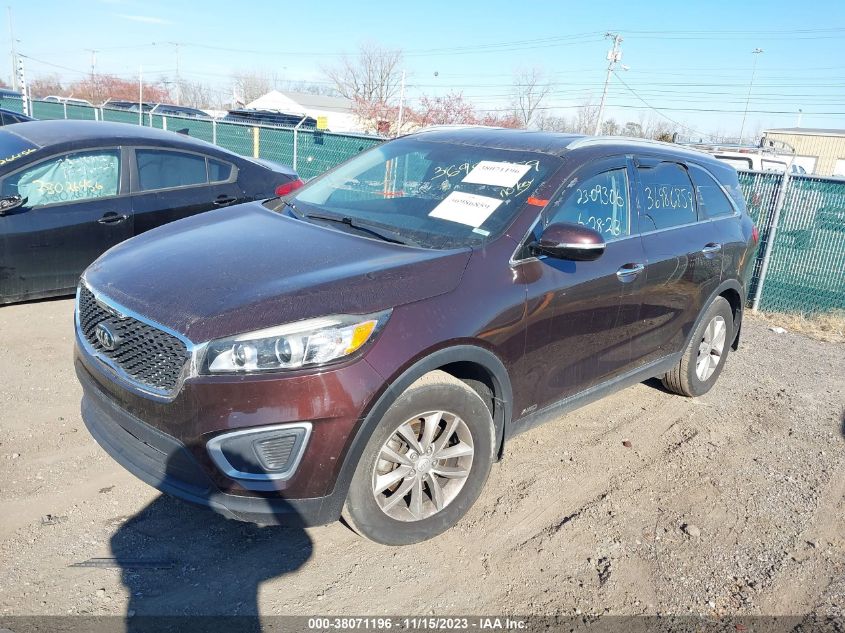 2016 KIA SORENTO LX - 5XYPGDA38GG072756