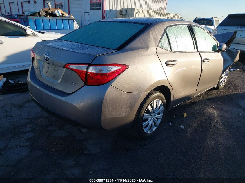 2015 TOYOTA COROLLA L/LE/LE PLS/PRM/S/S PLS - 5YFBURHE5FP271460