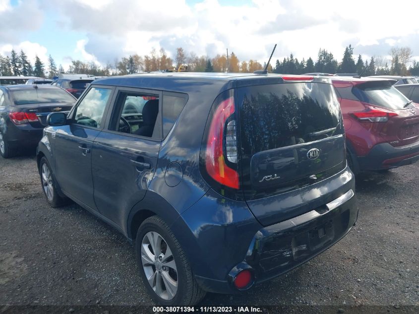 2016 KIA SOUL + - KNDJP3A5XG7360650