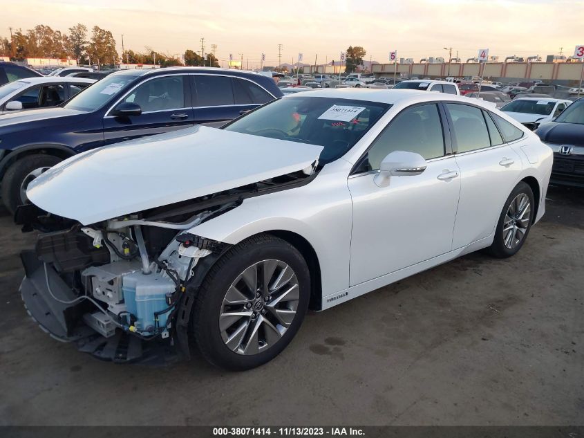 2022 TOYOTA MIRAI XLE JTDAAAAA9NA007111