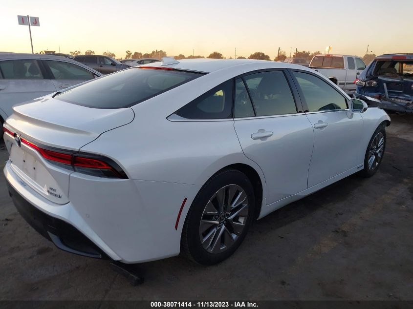 2022 TOYOTA MIRAI XLE JTDAAAAA9NA007111